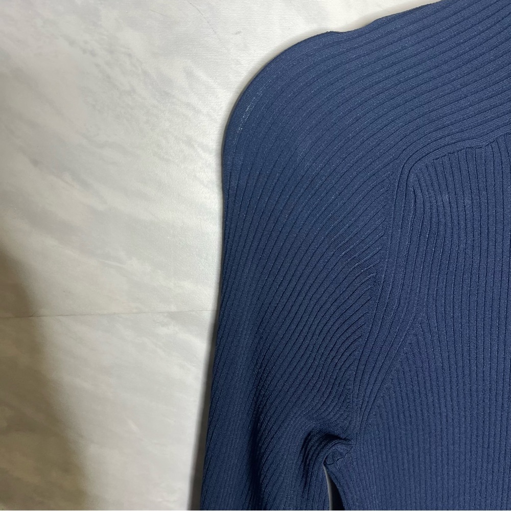 S’ Max Mara Ribbed Turtle Neck Medium - Picture 4 of 5